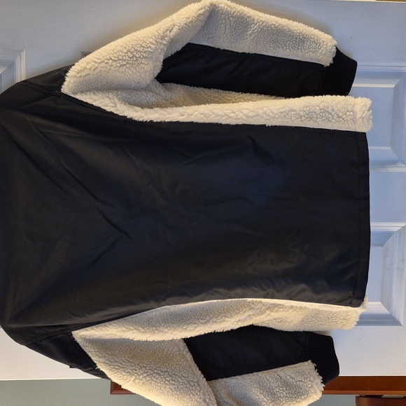 Cabi 4782 Charming Bomber Jacket Black and Cream Jacket - Picture 5 of 6